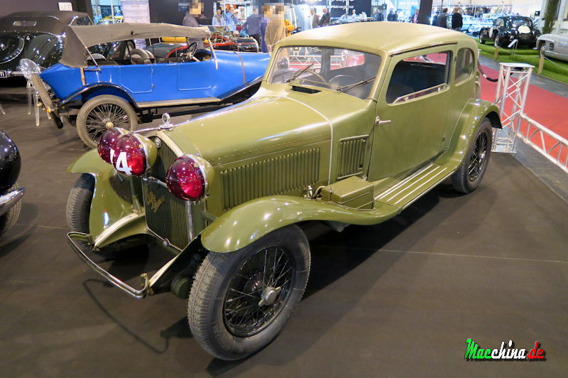 Alfa Romeo 6C 1750 GT Berlinetta Aerodinamico, Foto: Macchina.de